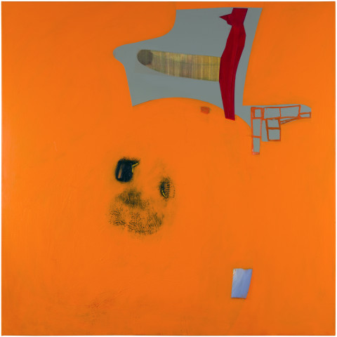 Gareth Sansom Beardsley, 2014; oil and enamel on linen; 122 x 122 cm; enquire
