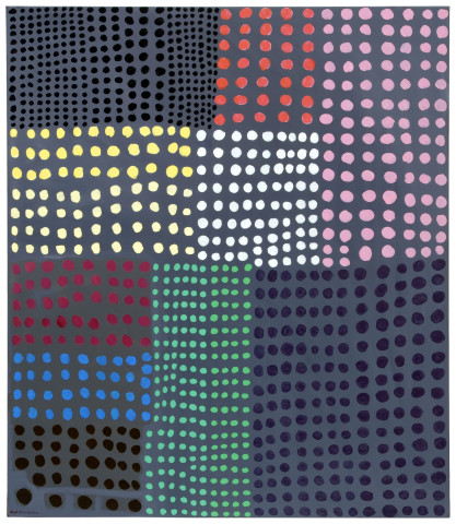 Angela Brennan Untitled (Grey), 2007; oil on linen; 113 x 115 cm; enquire