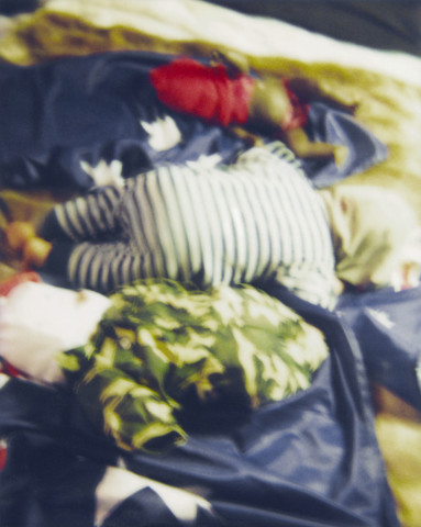Destiny Deacon Whacked to sleep (C), 2007; Lightjet print from Polaroid original; 100 x 80 cm; Edition of 8 + 2 APs; enquire