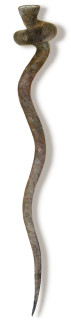 Bronwyn Oliver Ringlet, 2002; copper; 200 x 30 x 40 cm; enquire
