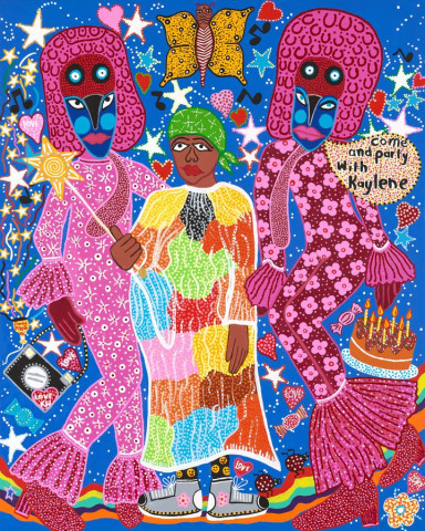 Kaylene Whiskey  a Finalist in the 2026 Archibald Prize