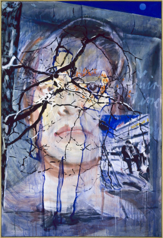 Gunter Christmann Mir Isse..., 1990; acrylic on canvas; 244 x 168 cm; enquire