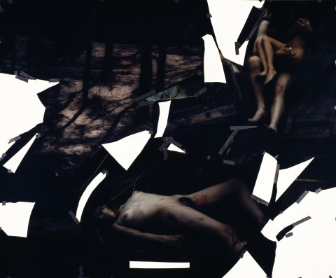 Bill Henson Untitled, 1994; type C photograph, adhesive tape, pins, glassine; 200 x 244.7 cm; enquire