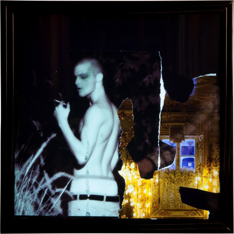 Jacqueline Fraser 'THE MAKING OF LA DOLCE VITA 2011', 2011; LED Light box; 44.5 x 44.5 x 9.5 cm; enquire