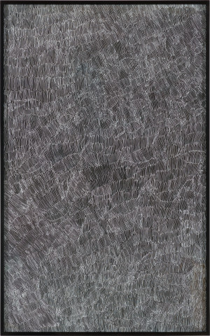 Nyapanyapa Yunupiŋu Waṯu Malaynha, 2021; 8188-21; paint pen on clear acetate; 129 x 81 cm; more info; enquire