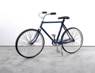 James Angus Bicycles, 2007; Metal, rubber, paint; 108 x 54 x 182 cm; enquire