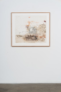 installation view; John Wolseley Burrowing Bettongs  - Newhaven Wildlife Sanctuary, 2025-26; graphite, etching and woodblock prints on paper; 72 x 83 cm; 93 x 106 cm (framed); enquire