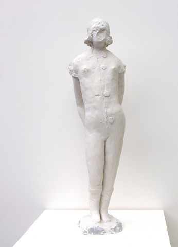 Linda Marrinon Flapper, 2005; plaster; 68 x 15 x 18 cm; enquire