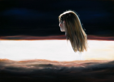 Louise Hearman Untitled #1237, 2007; oil on masonite; 61 x 92 cm; enquire