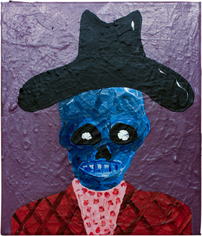 David Griggs Frat of the Obese 29, 2011; acrylic on canvas; 35.5 x 31 cm; enquire