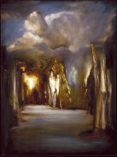 Louise Hearman Untitled #408, 1995; oil on masonite; 92 x 69 cm; enquire