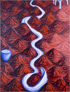 Jan Murray memory-memory, 1986; oil on linen; 259 x 198.1 cm; enquire