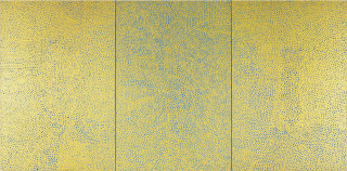 Yayoi Kusama Infinity Nets (G.E.R), 1999; acrylic on canvas
; triptych 194 x 390.9 cm; enquire