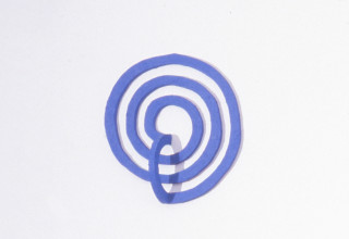 Hilarie Mais Eternity, 1984; from the series Past Imperfect; timber and surface media; 50 x 47 x 14 cm; enquire