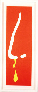 Nell No Mountain, No River, 2002; acrylic paint on card; 29.3 x 69.1 cm; (framed); enquire