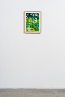 installation view; Callum Morton Door #9, 2025; pencil and gouache on paper; 42 x 30 cm; enquire
