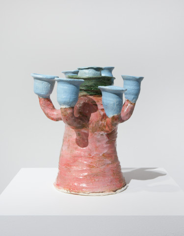 Angela Brennan Potami, 2014; earthenware; 27.5 x 28 x 28 cm; enquire