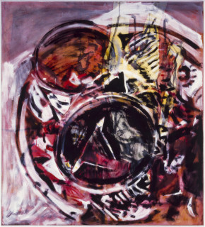 Gunter Christmann Attis, 1988; acrylic on canvas; 168 x 152 cm; enquire