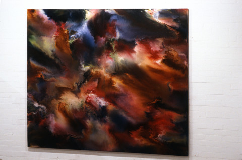 Shaun Wake-Mazey Breath, 0; oil on plywood; 219 x 244 cm; enquire