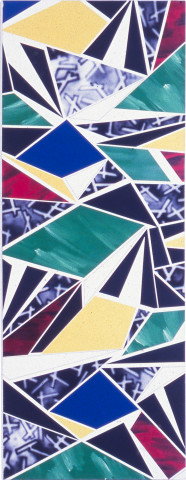 Howard Arkley Deco, 1979; acrylic on canvas; 203.6 x 78.6 cm; enquire
