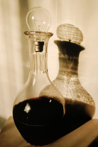 Bill Culbert carafe interior, 1989; colour photograph; 31 x 27 cm; Edition of 20; enquire