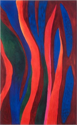 Linda Jackson Opal Country, 1997; acrylic on canvas; 120 x 75 cm; enquire