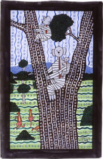 Robert Campbell Jnr Untitled 17.6.89, 1989; acrylic on canvas; 92 x 55 cm; enquire