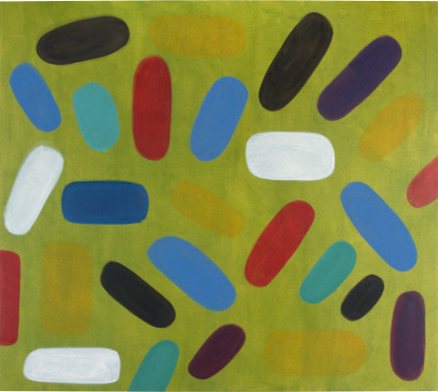 Angela Brennan Io Recordo, 1997; oil on canvas; 137.5 x 152.5 cm; enquire