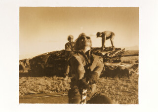 Tracey Moffatt Up In The Sky  # 21, 1997; off set print; 61 x 76 cm; 72 x 102  paper size; Edition of 60 + AP 8; enquire