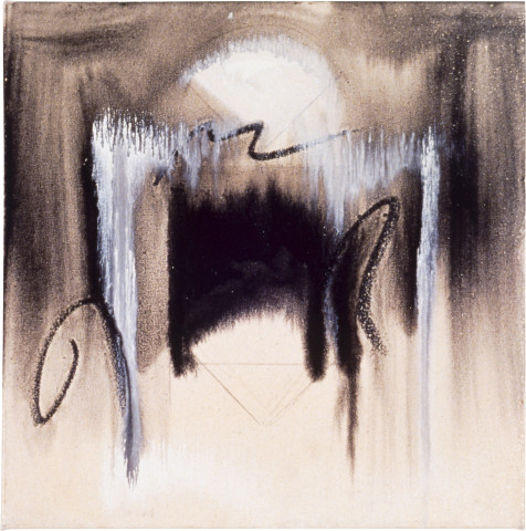 Denise Green Getting It, 1992; oil on canvas; 35 x 35 cm; enquire