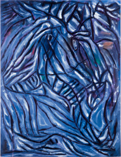 Marion Borgelt Entombed, Eternal, 1985; oil on canvas; enquire