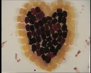 Julie Rrap Blood and Urine Heart, 1999; duration 4:40 minutes; Edition of 9; enquire