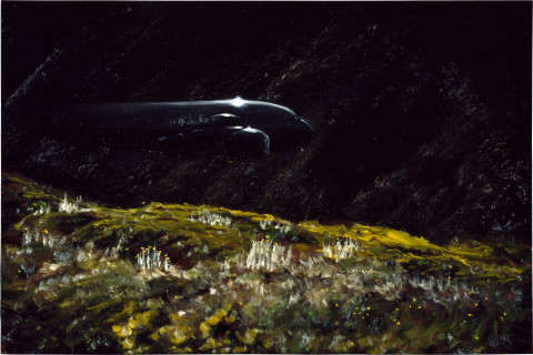 Louise Hearman Untitled #  979, 2003; oil on masonite; 61 x 91 cm; enquire