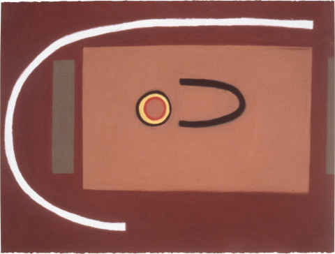 Fiona Foley Barunga, 1988; pastel on paper; 56.5 x 76.5 cm; enquire