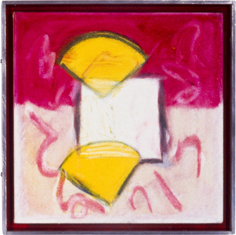 Denise Green July Four #1, 1992; oil on canvas; 35 x 35 cm; enquire