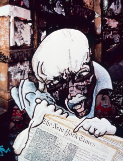 Shayne Higson The New York Times, 1989; cibachrome photograph; 127 x 100 cm; enquire