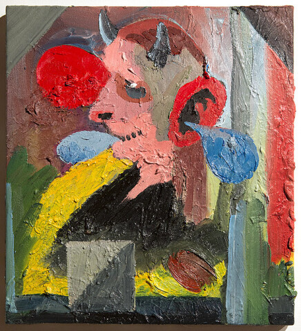 David Griggs Dark Kiss, 2013; Oil on canvas; 45.5 x 41 cm; enquire