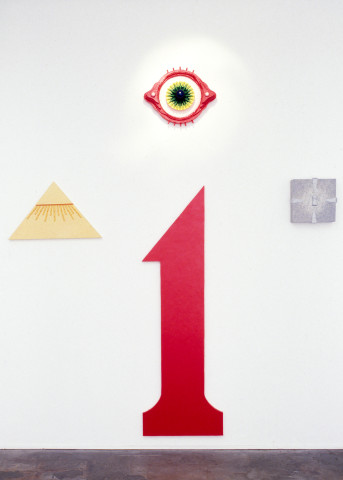 Hilarie Mais One, 1986; wood board and oil paint; variable dimensions; enquire