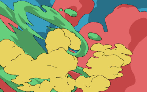 Michael Bell-Smith Smoke Screen, 2007; digital video file; 9 secs; Edition of 5 + AP 2; enquire