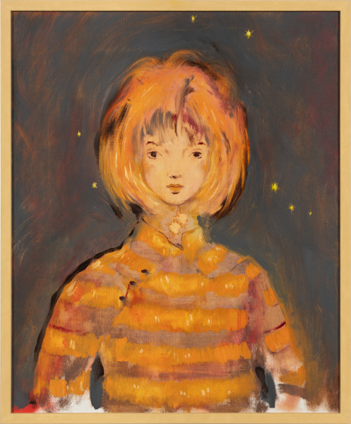 Linda Marrinon Portrait of Rose Nolan, 2025; oil on canvas; 63.5 x 52.5 cm; enquire