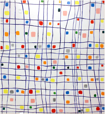 Angela Brennan Infinity plus Seven, 2011; oil on linen; 180 x 170 cm; enquire