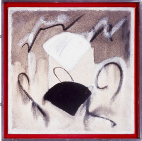 Denise Green July Four #4, 1992; oil on canvas; 35 x 35 cm; enquire
