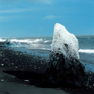 Isaac Julien True North Series, Ice Project Work No. 6, 2006; duratrans in lightbox; 120 x 120 cm; Edition of 6 + AP 1; enquire