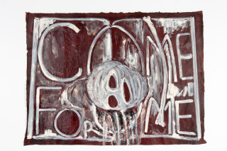 Fiona Hall By the Book, 2015; Cat no. 38; gouache on Khadi paper; 57 x 76 cm; enquire