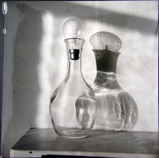 Bill Culbert Decanter, London, 1985; silver gelatin prints; 40.5 x 40.5 cm; Edition of 25; enquire