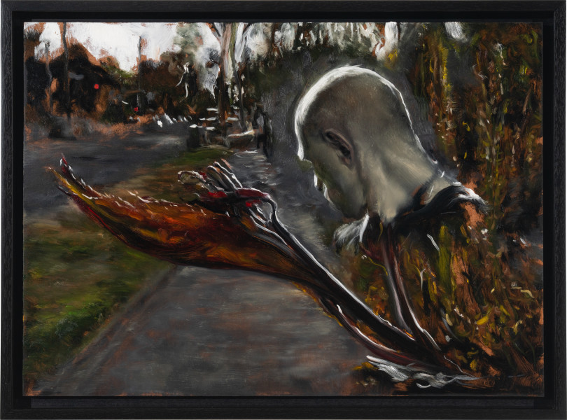 Louise Hearman Untitled #1534, 2024; oil on masonite; 44 x 61 cm; more info; enquire