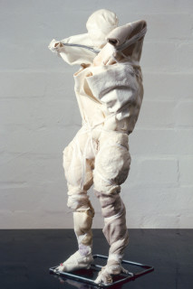 Richard Goodwin Figure Maquettes, 1987; cotton, acrylic on steel frames; dimensions variable; enquire