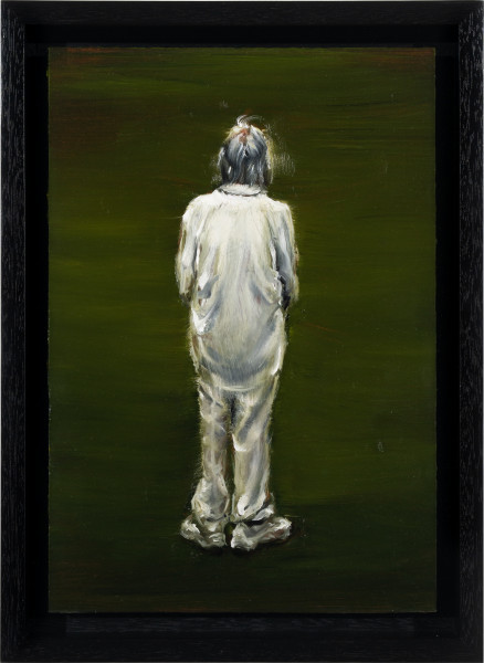 Louise Hearman Untitled #1544, 2020; oil on masonite; 31 x 21 cm; enquire
