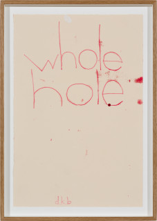 Del Kathryn Barton whole hole, 2009; monoprint; 64 x 45.5 cm; more info; enquire