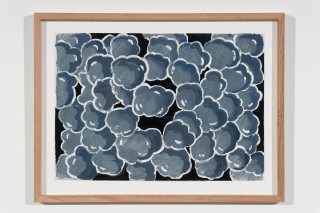 Callum Morton Smoke #7, 2024; pencil and gouache on paper; 30 x 42 cm; enquire